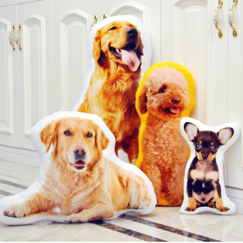 Pet Shape Pillow Customization Pillow Dog Photo Personalized Pillow Cat Custom Pillow Memorial Gift Pillow